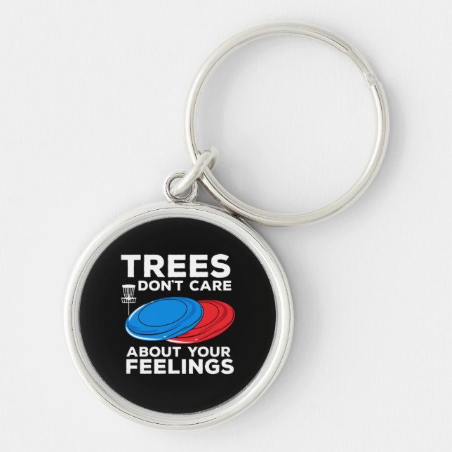 Disc Golf Disc Golf Frisbee Keychain (Front)