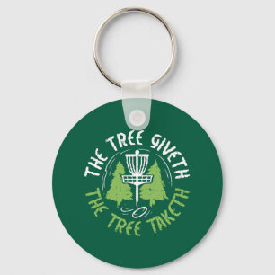Disc Golf Disc Golf Player Gift Keychain