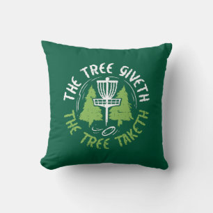 Disc Golf Disc Golf Player Gift Throw Pillow