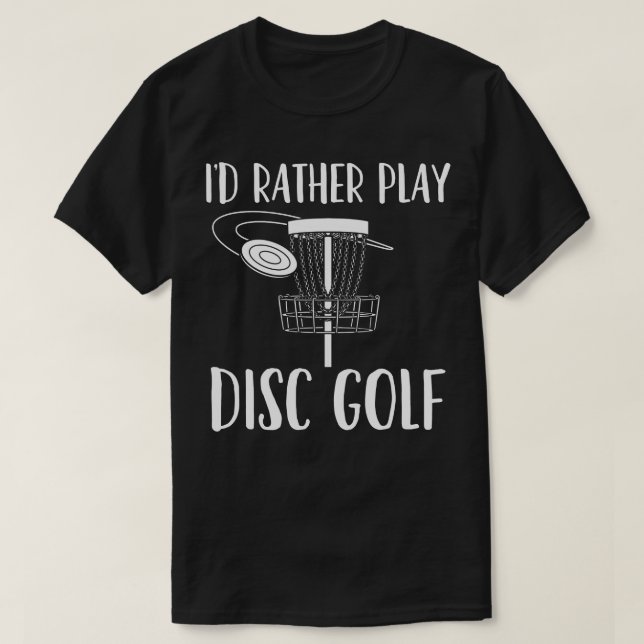 Disc Golf Disc Golfer Disc Golf Player  T-Shirt (Design Front)