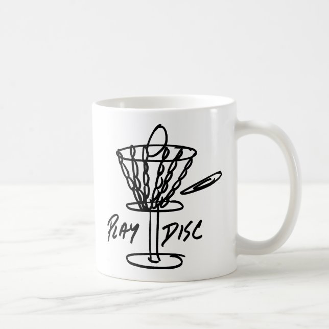Disc Golf Discetch Classic Coffee Mug (Right)