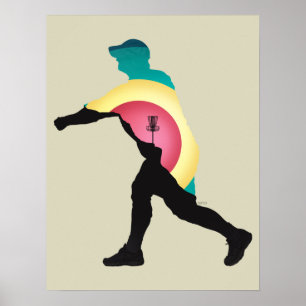 Disc Golf Driver Poster