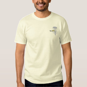 Disc Golf Embroidered T-Shirt