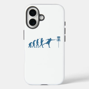 Disc Golf Evolution - Fun Gift for Disc Golfer iPhone 16 Case