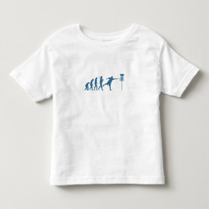 Disc Golf Evolution - Fun Gift for Disc Golfer Toddler T-shirt