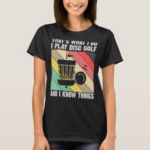 Disc Golf For Men Women Kids Disc Golf Player T-Shirt