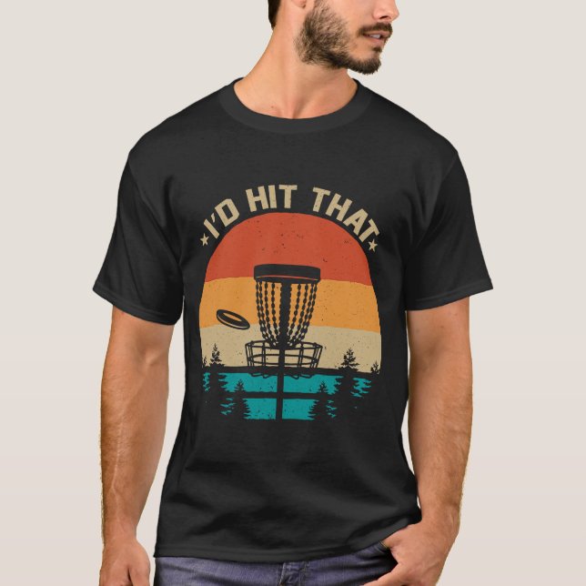 Disc Golf for Ultimate Frisbee Player  1 T-Shirt (Front)