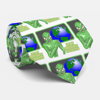 Disc Golf Frisbee Cage Neck Tie