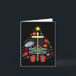 Disc Golf Frisbee Christmas Ornament Tree Funny Gi Card<br><div class="desc">Disc Golf Frisbee Christmas Ornament Tree Funny Gift Men</div>