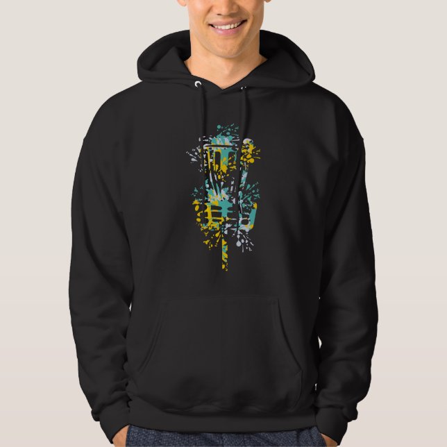 Disc Golf Frisbee Hoodie (Front)