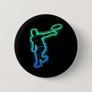 Disc Golf Frisbee Men Kids Boys _1 2 Inch Round Button