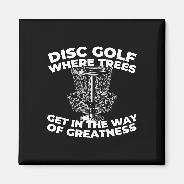 Disc Golf Frisbee Outdoor Sport - Tree _1  Magnet (Front)