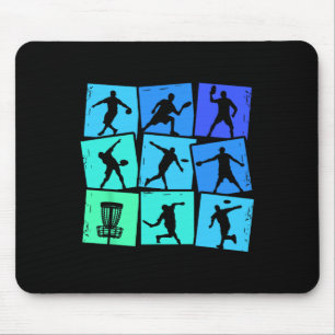 Disc Golf Frisbees Men Kids Boys Mouse Pad