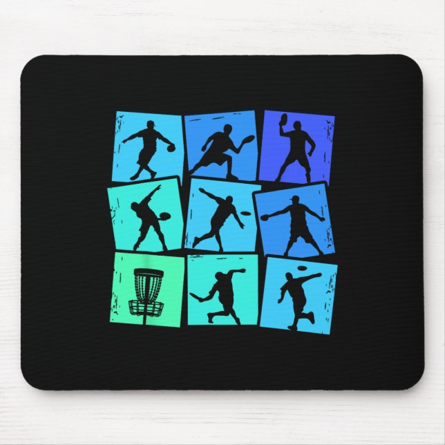 Disc Golf Frisbees Men Kids Boys  Mouse Pad (Front)