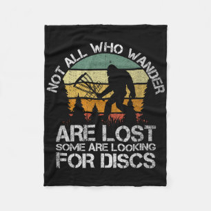 Disc Golf Funny Bigfoot Tee For Men Women Apparel Fleece Blanket