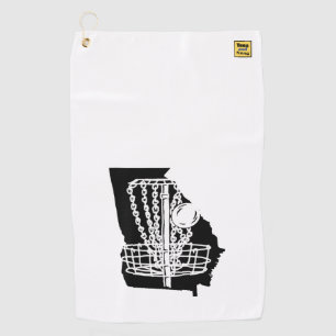 Disc golf Georgia - serviette pour votre sac de di