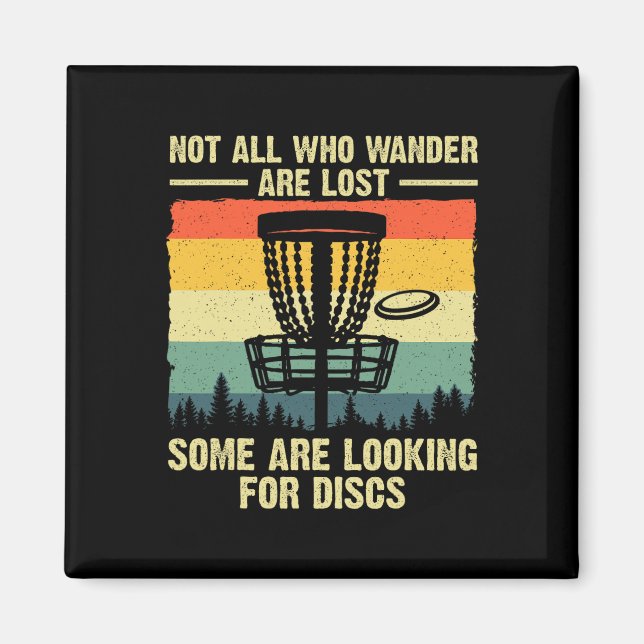 Disc Golf Gift Disc Golfer Stuff And Accessories  Magnet (Front)