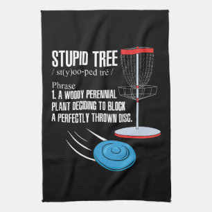 Disc Golf Gifts Kitchen Towel