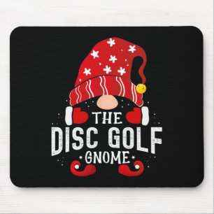 Disc Golf Gnome Matching Christmas Pjs For Family Mouse Pad