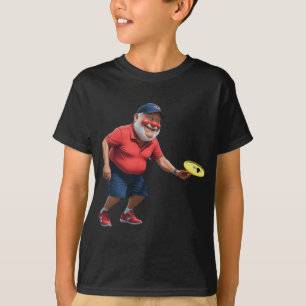 Disc Golf Grandpa – Minimal Silhouette Power-drive T-Shirt