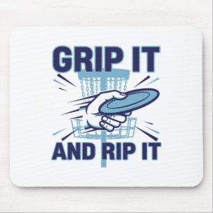 Disc Golf Grip It And Rip It Flying Disc Sket Mouse Pad