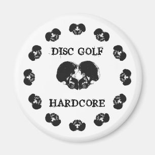 DISC GOLF HARDCORE MAGNET