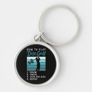 Disc Golf - How To Play Disc Golf Keychain