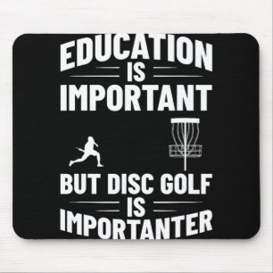 Disc Golf Humour Disc Golf Player Frisbee Disc Gol Mouse Pad
