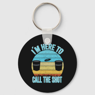 Disc Golf Kanjam I´m Here To Call The Shot Can Jam Keychain