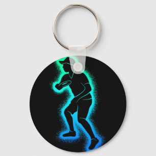Disc Golf Kids Men Boys Disc Golfer Player  Keychain