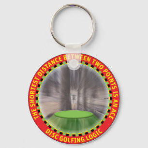 Disc Golf Logic #1 Keychain