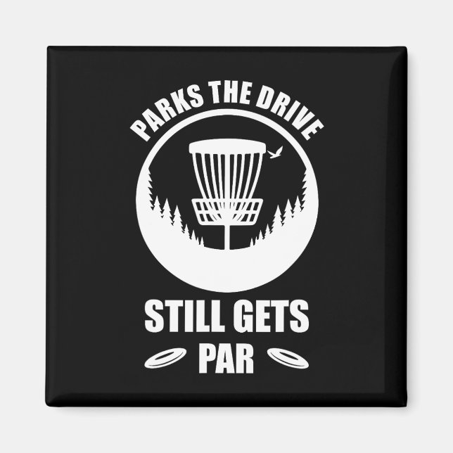 Disc Golf Meme - Funny Frisbee Golf Player I Disc  Magnet (Front)