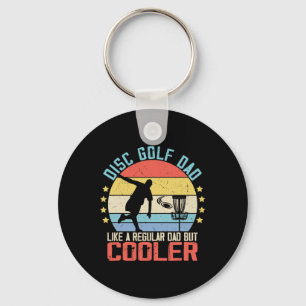 Disc Golf Men Dad Grandpa Joke For Disc Golf Playe Keychain