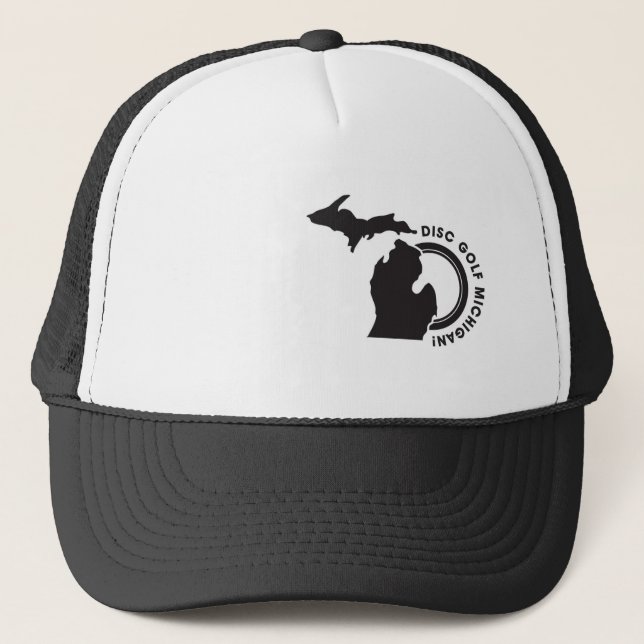 Disc Golf Michigan Trucker Hat (Front)