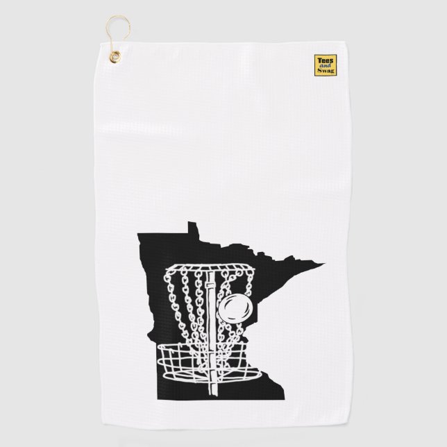 Disc golf Minnesota - towel for your discgolf bag. (Front)
