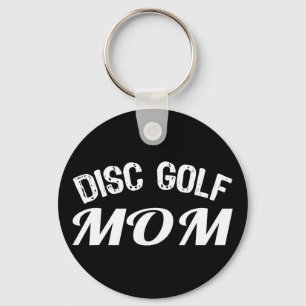 Disc Golf Mom Tee  Keychain