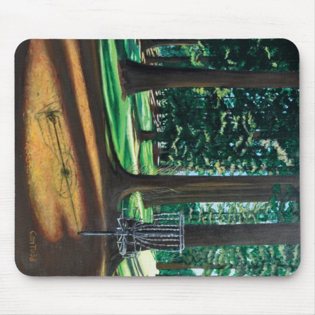 Disc Golf Mouse Pad (Front)