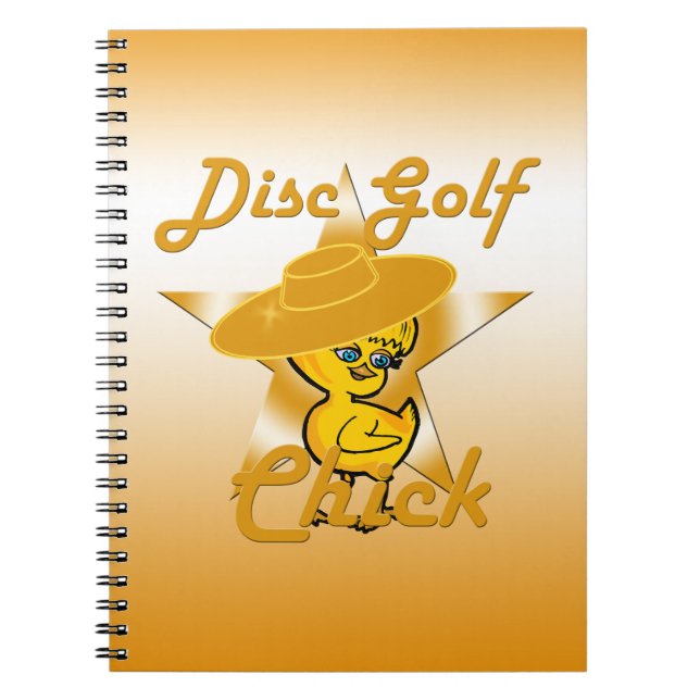 Disc Golf  Notebook (Front)