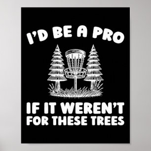 Disc Golf Outdoor Sport - Frisbee Tree Poster