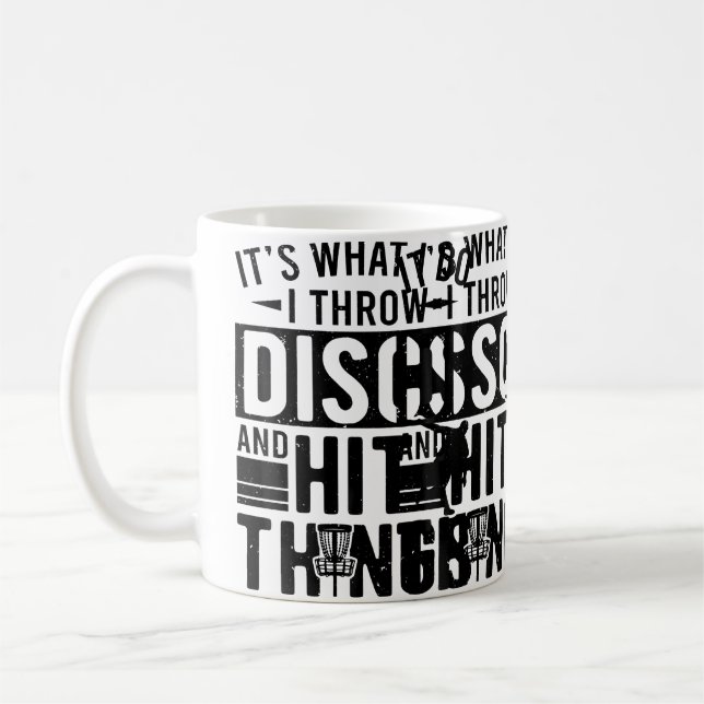 Disc Golf Outfit For Disc Golf Players Coffee Mug (Left)