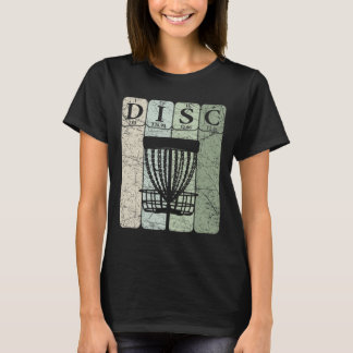 Disc Golf Periodic Table Elements Frolf Player Vin T-Shirt