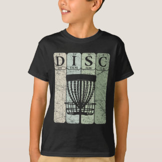 Disc Golf Periodic Table Elements Frolf Player Vin T-Shirt