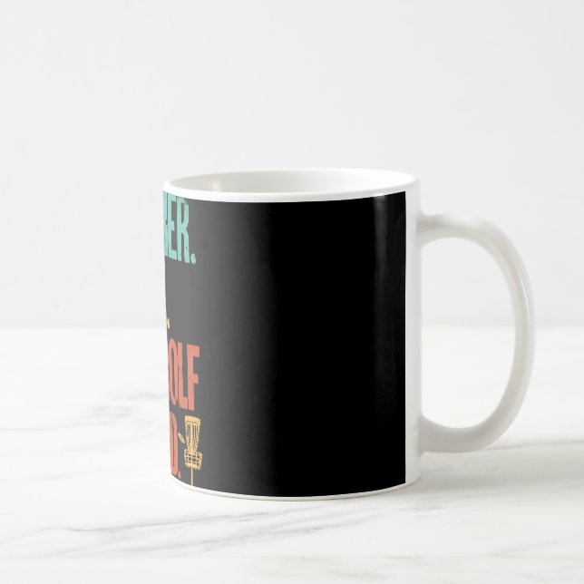Disc Golf Player Brother Uncle Disc Golf Legend  Coffee Mug (Right)