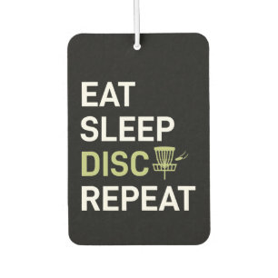 Disc Golf Player Eat Sleep Disc Golf Repeat Air Freshener