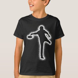 Disc Golf Player Kids Boys Men Disc Golfer  T-Shirt