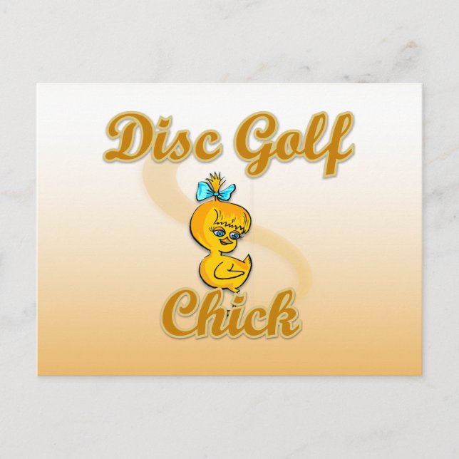 Disc Golf Postcard (Front)