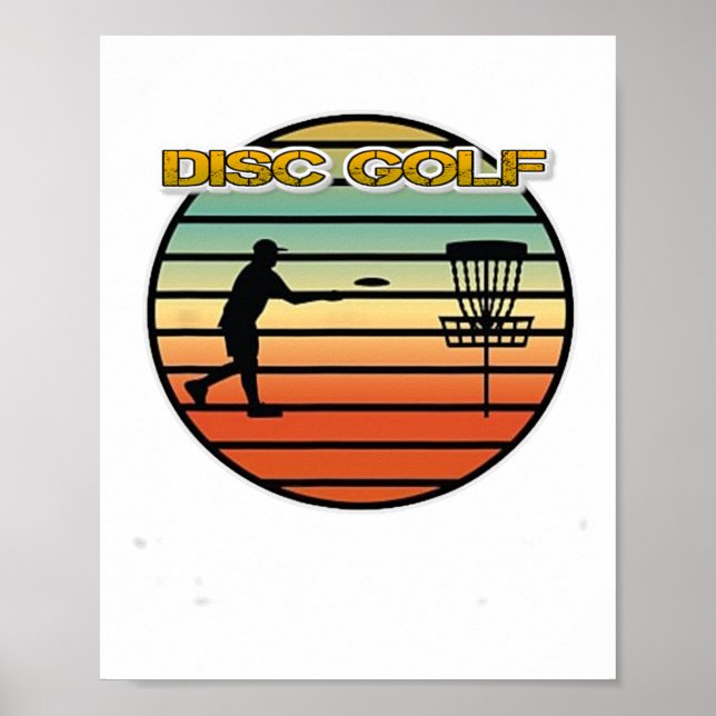 Disc Golf  Poster (Front)