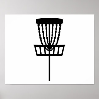 Disc golf poster