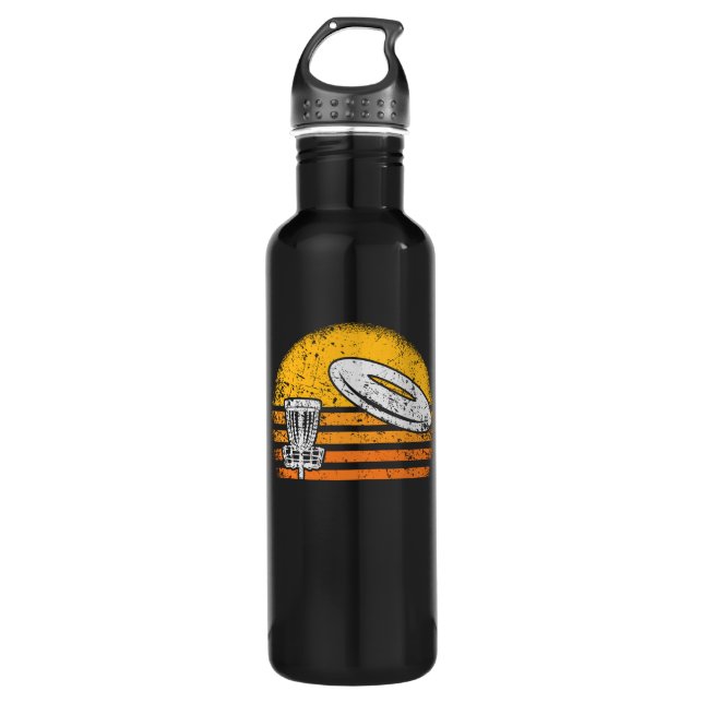 Disc Golf Retro 710 Ml Water Bottle (Front)