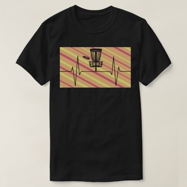 Disc Golf Retro 8 T-Shirt (Design Front)